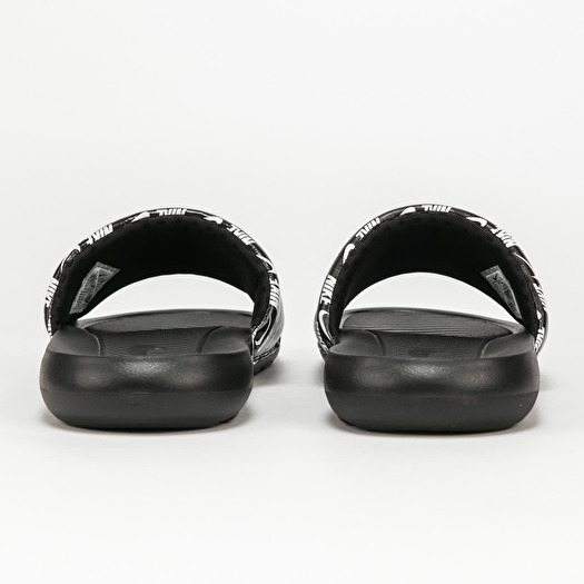 Men's shoes Nike Victori One Slide Print Black/ White Black