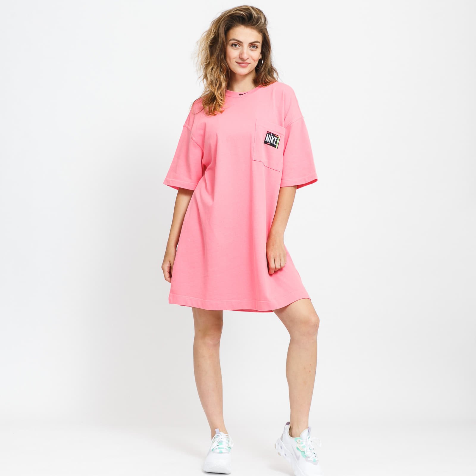 Рокли Nike W NSW Wash Dress Pink