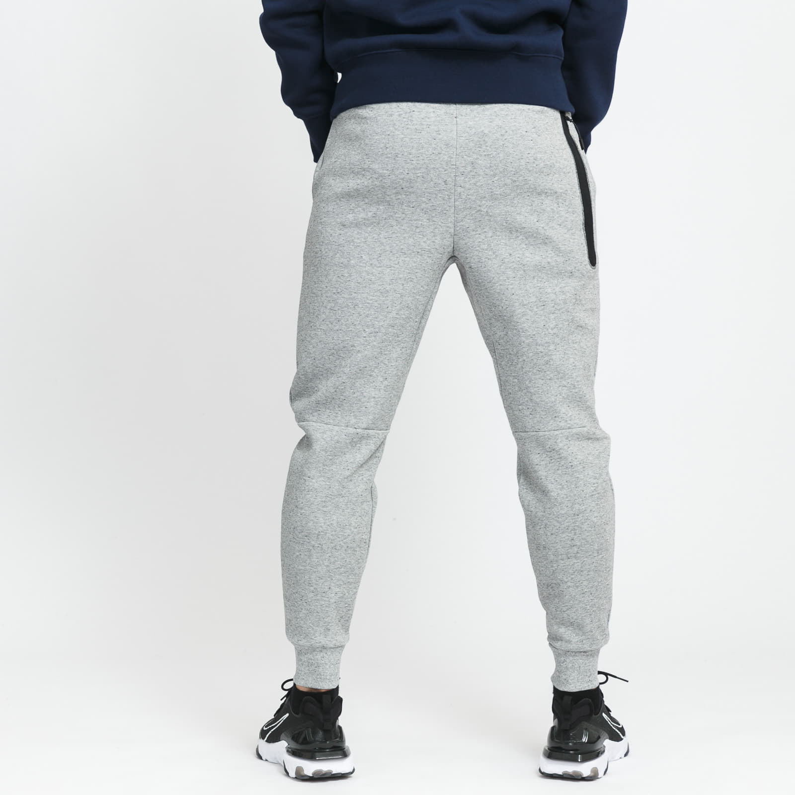 Pants and jeans Nike M NSW Tech Fleece Jogger Revival Melange Gray Footshop