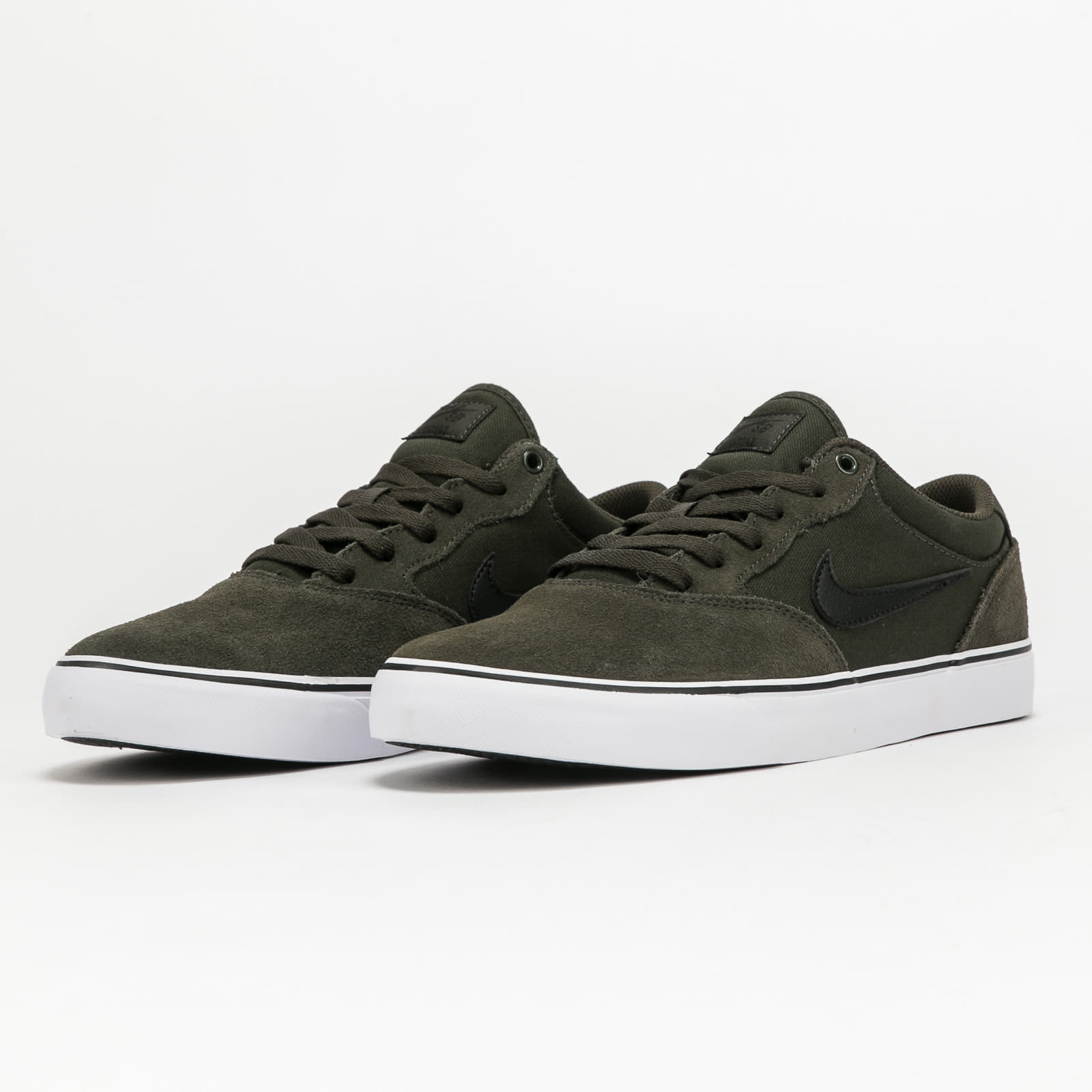 Scarpe uomo Nike SB Chron 2 Sequioa/ Black - Sequoia - White
