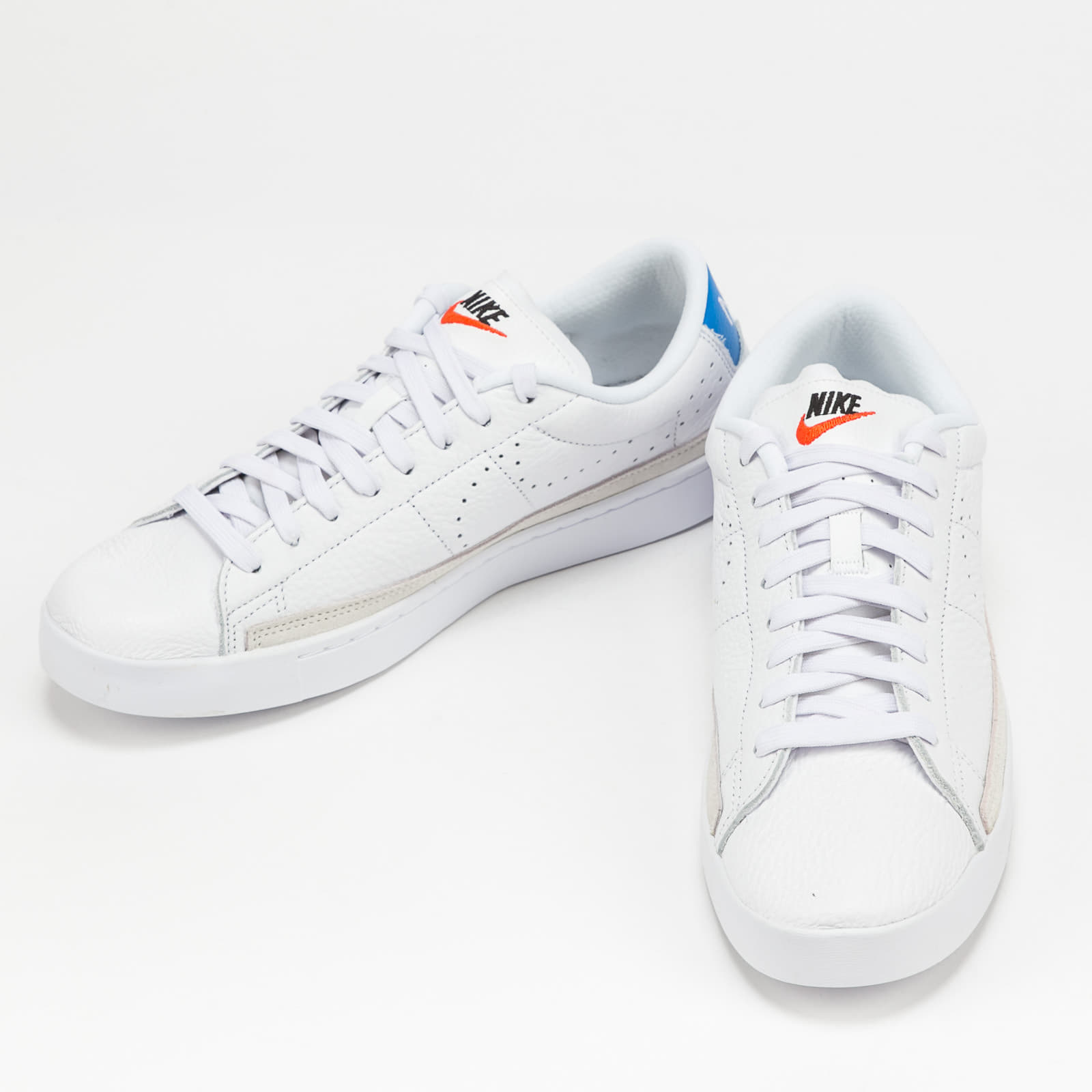 nike blazer low x white