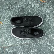 Men's shoes Vans Authentic (Premium Leather) Black/ True White