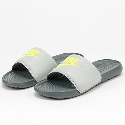 Nike slides grey sales