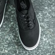 Men's shoes Vans Authentic (Premium Leather) Black/ True White