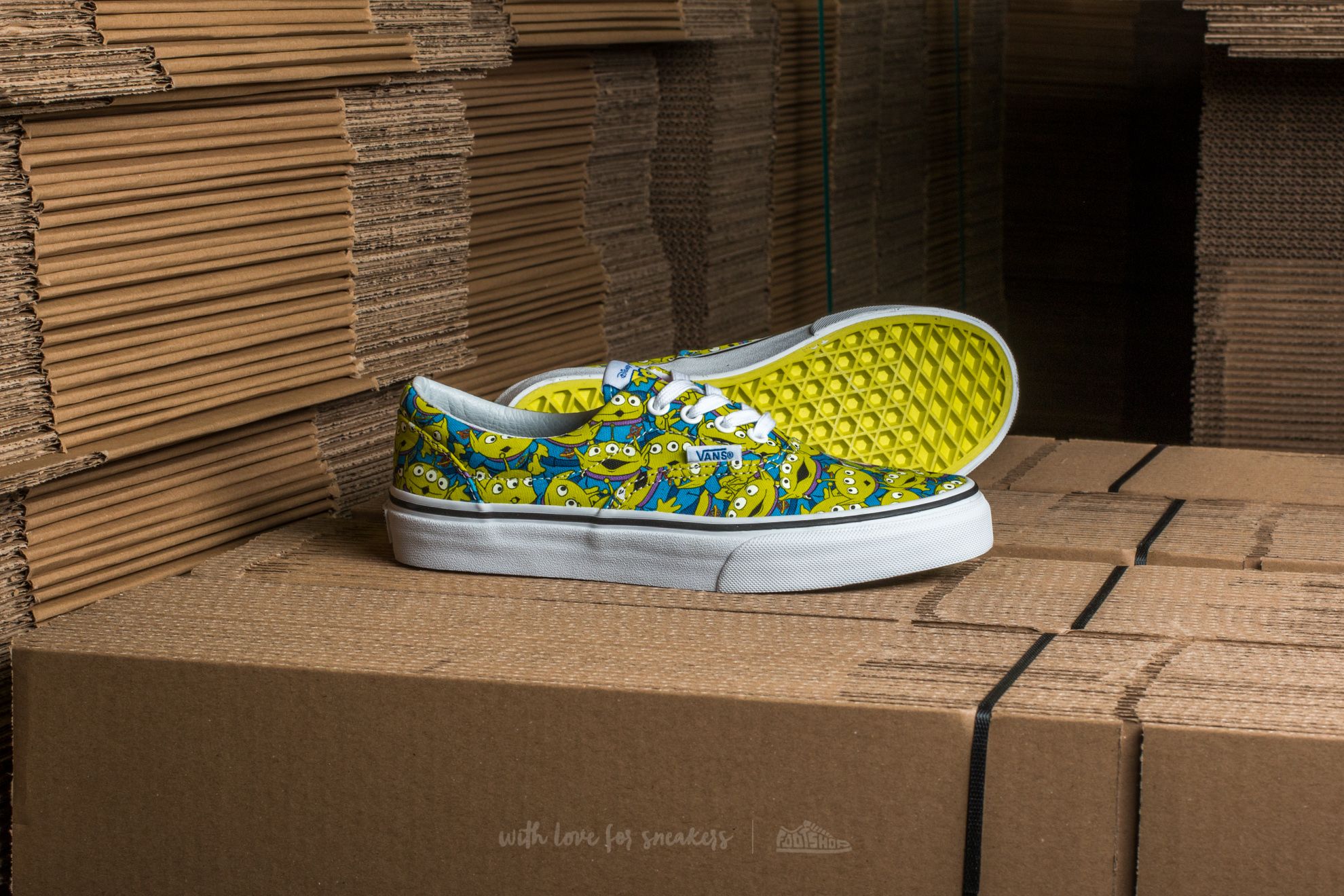 Zapatillas y zapatos para niños Vans Era (Toy Story) Aliens/ True White