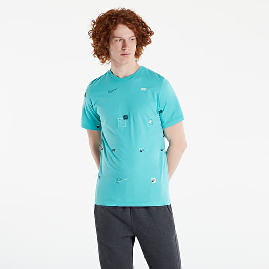 T-shirts Nike Nsw Swoosh Aop T-Shirt Green Footshop