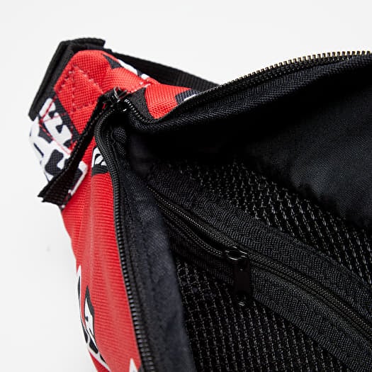 Red and black nike fanny pack on sale