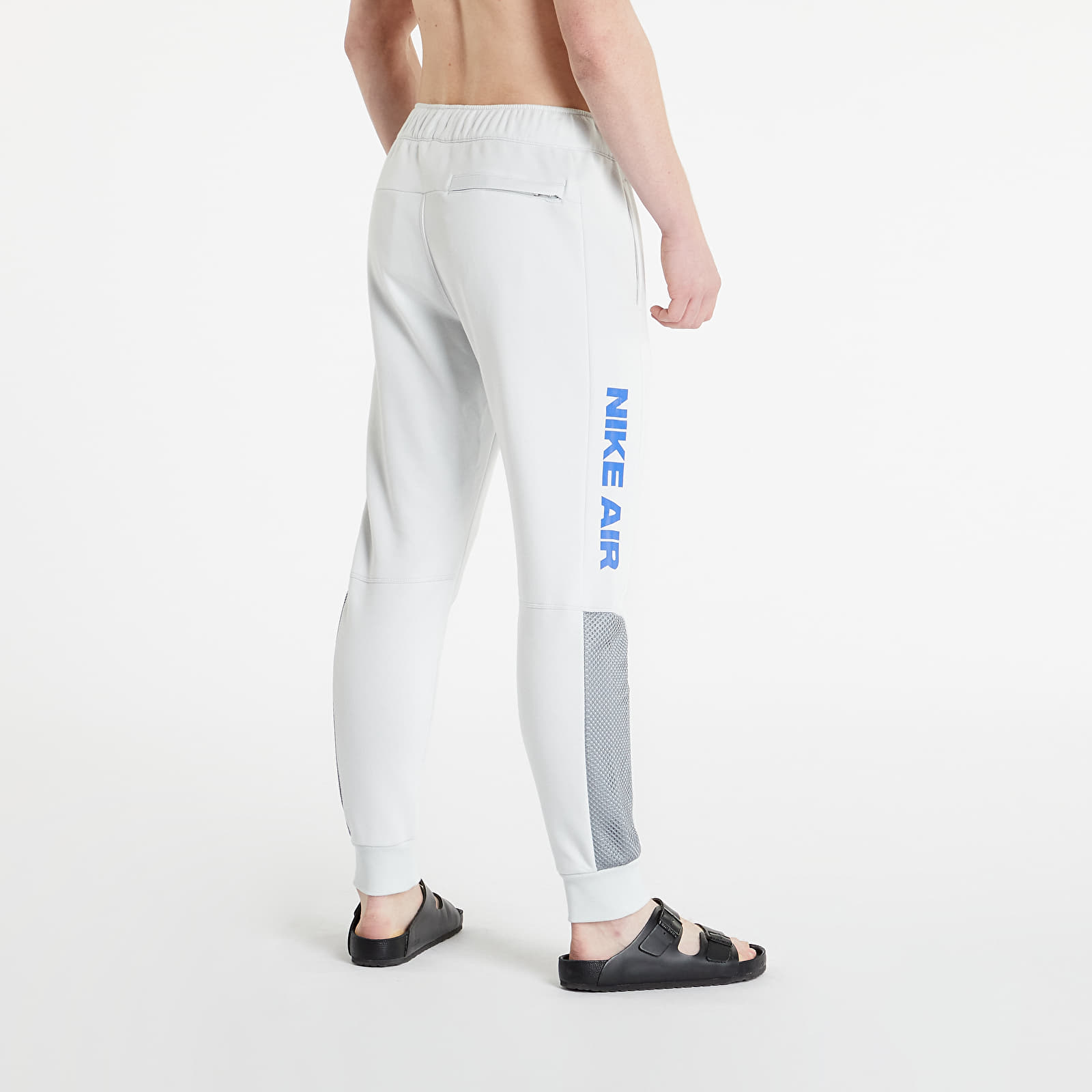 Pants and jeans Nike NSW Nike Air Brushed Back Joggers Photon Dust Particle Grey Hyper Royal Footshop