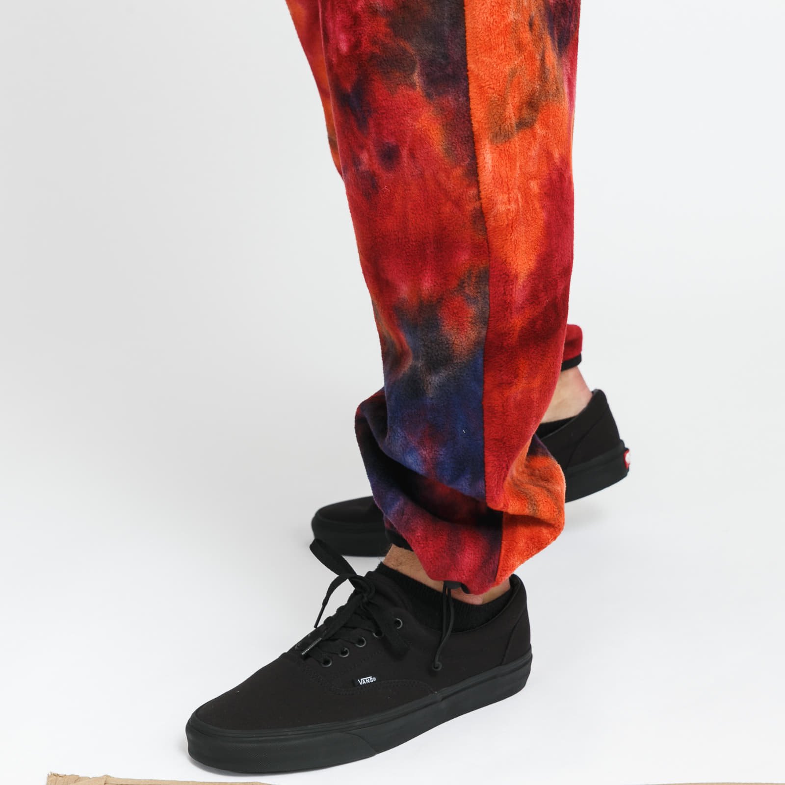 Pants PLEASURES Caffeine Polar Fleece Pant Orange/ Navy/ Purple/ Bordeaux
