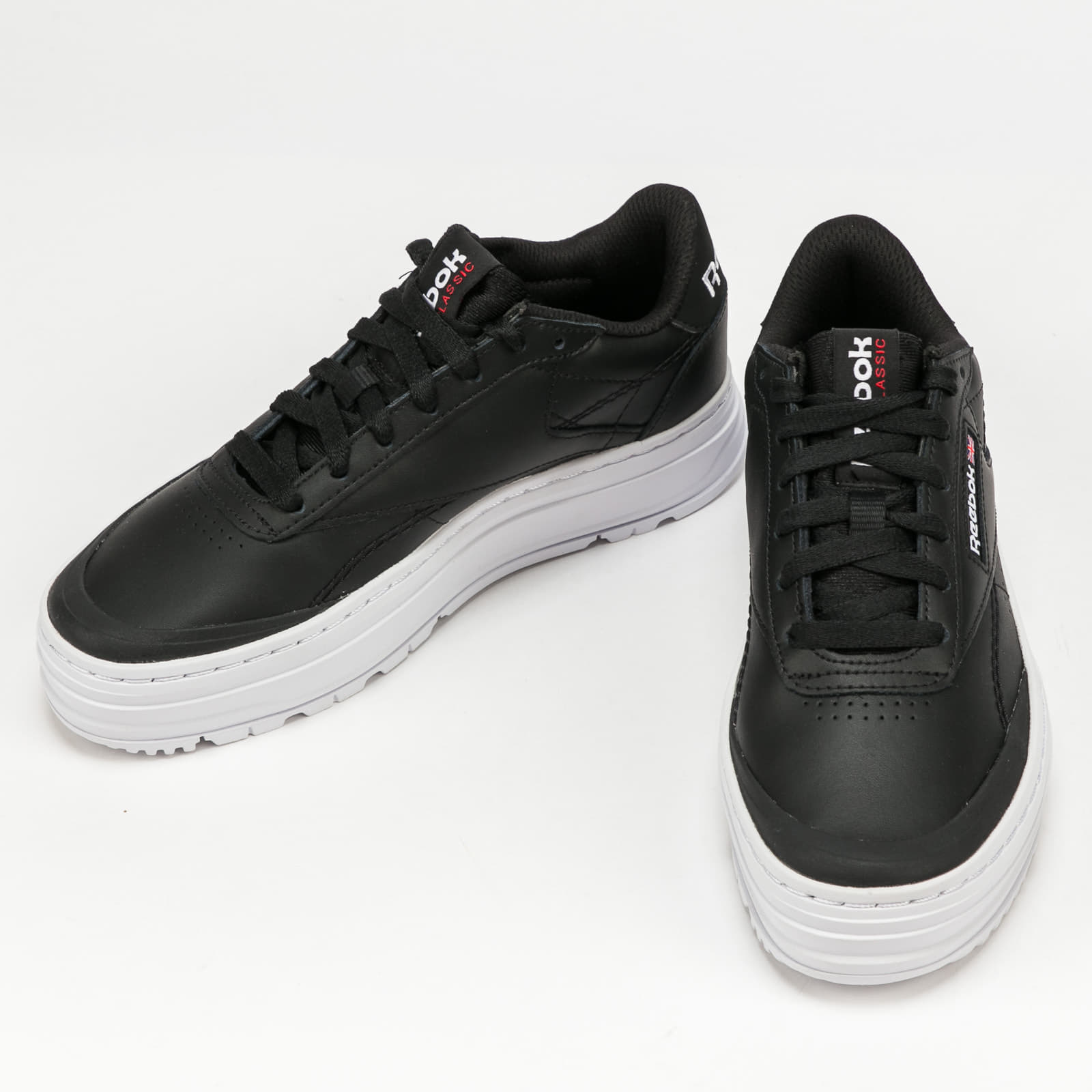 Zapatillas mujer Reebok Club C Double Geo Clback/ Cblack/ Ftwwht