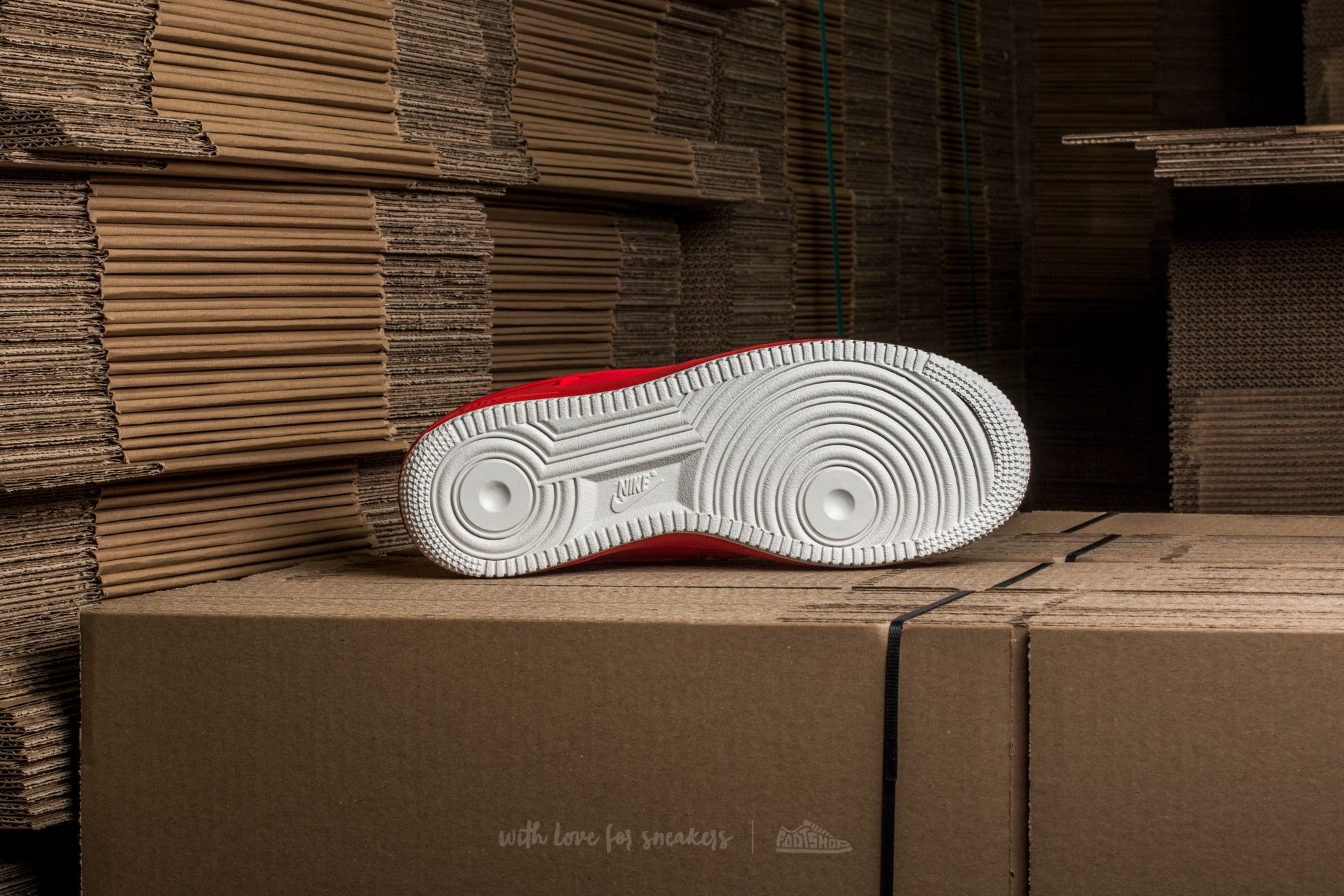 Pánske tenisky a topánky Nike Air Force 1 University Red/ University Red