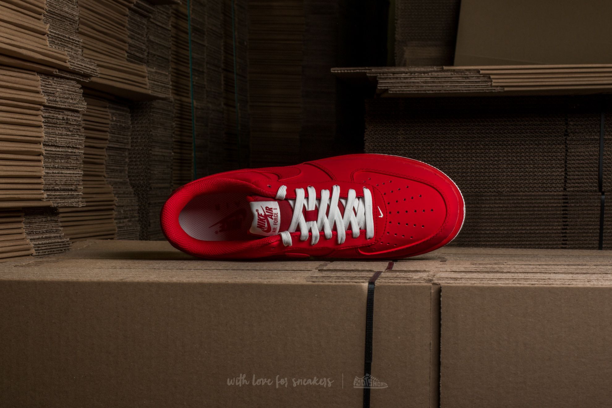 Pánske tenisky a topánky Nike Air Force 1 University Red/ University Red