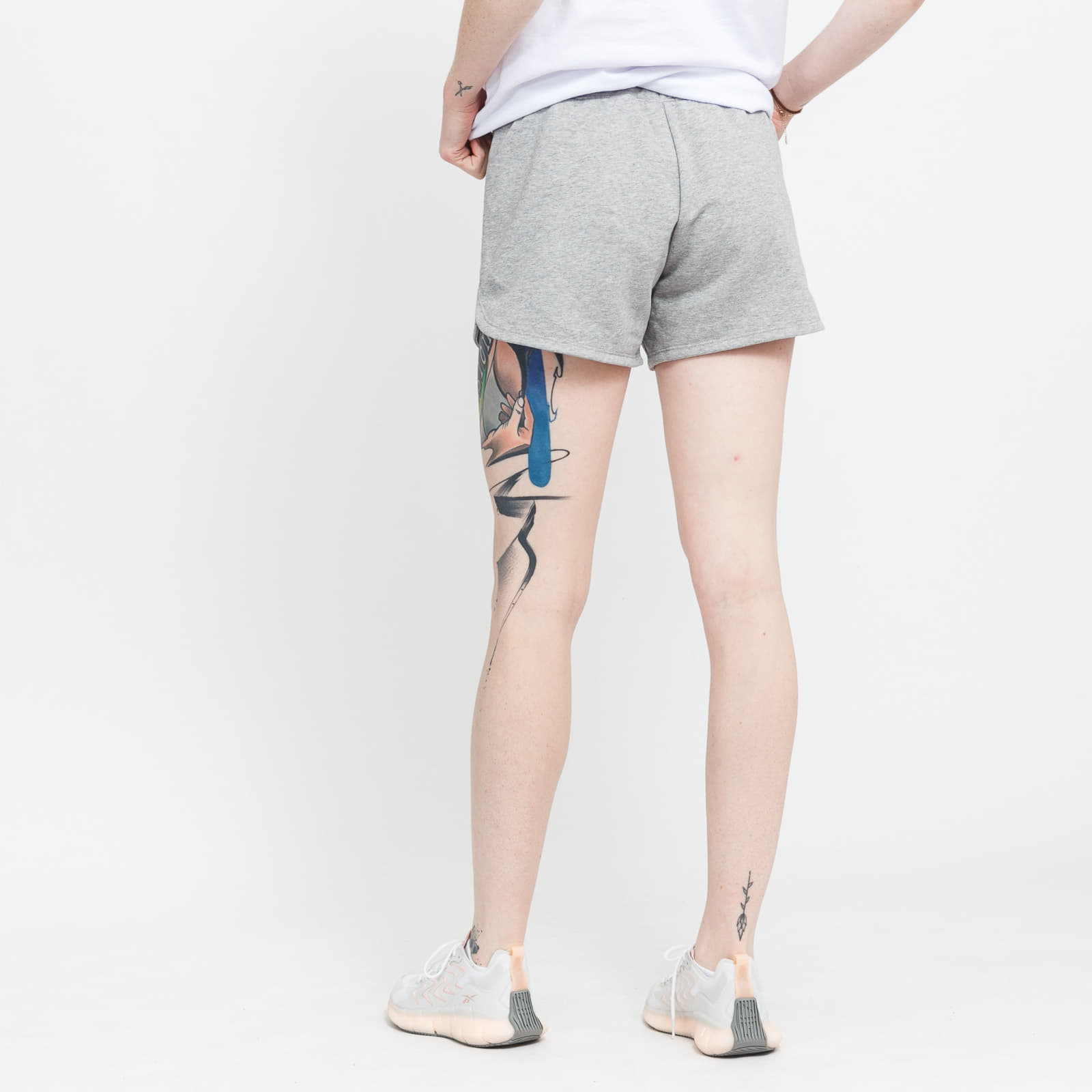 Calções Reebok RI French Terry Short Melange Gray