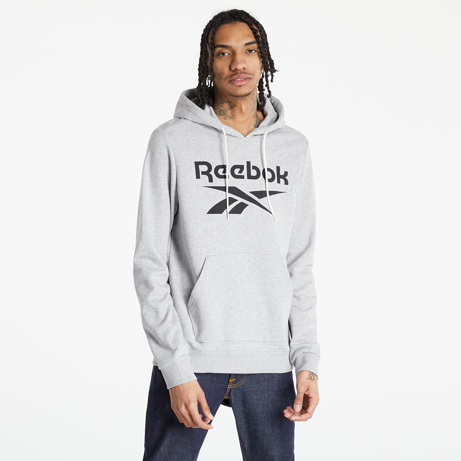 Hoodies and sweatshirts Reebok Ri FT OTH BL HOODIE Gray
