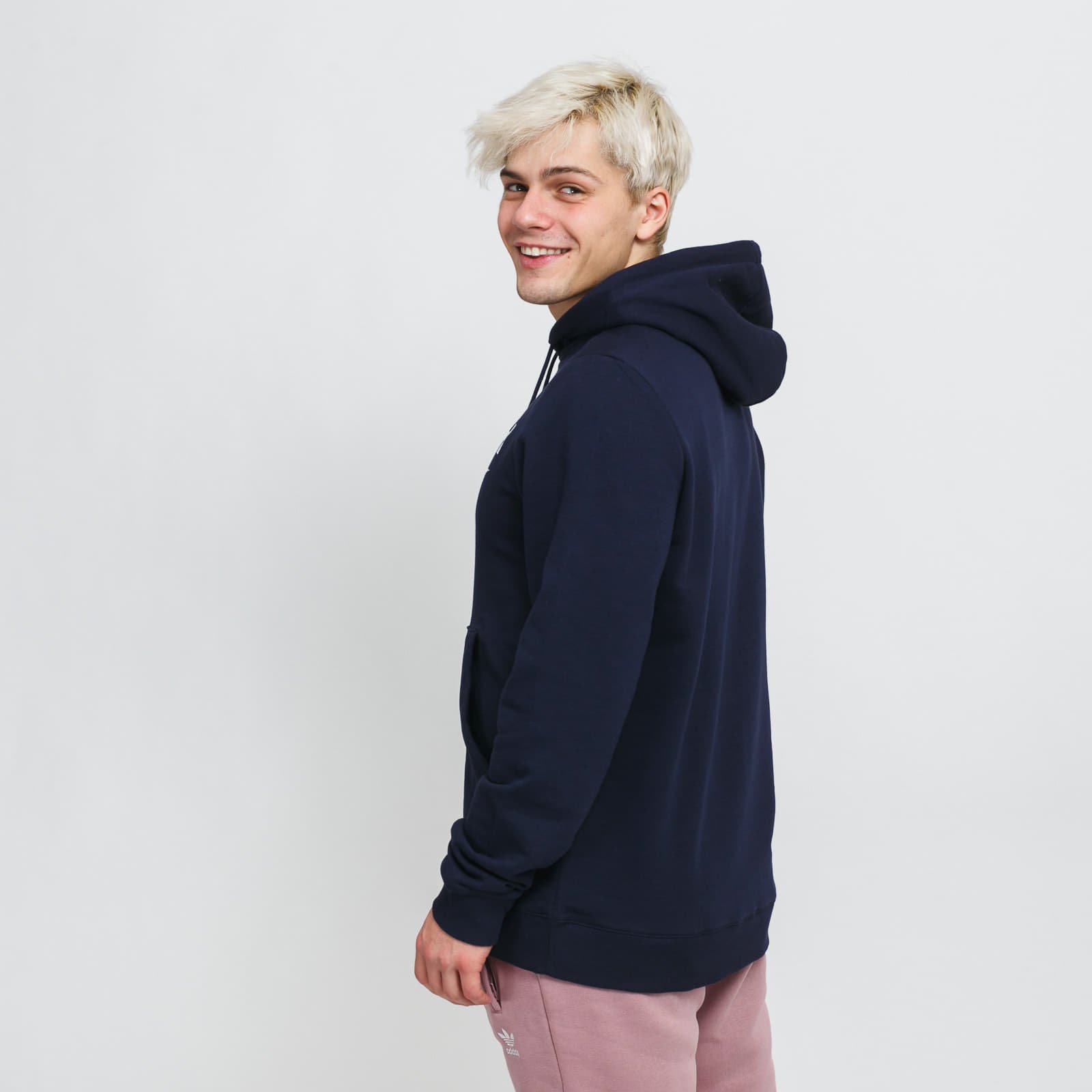 Kapucnis pulóverek és pulcsik Reebok RI FT OTH BL HOODIE Navy
