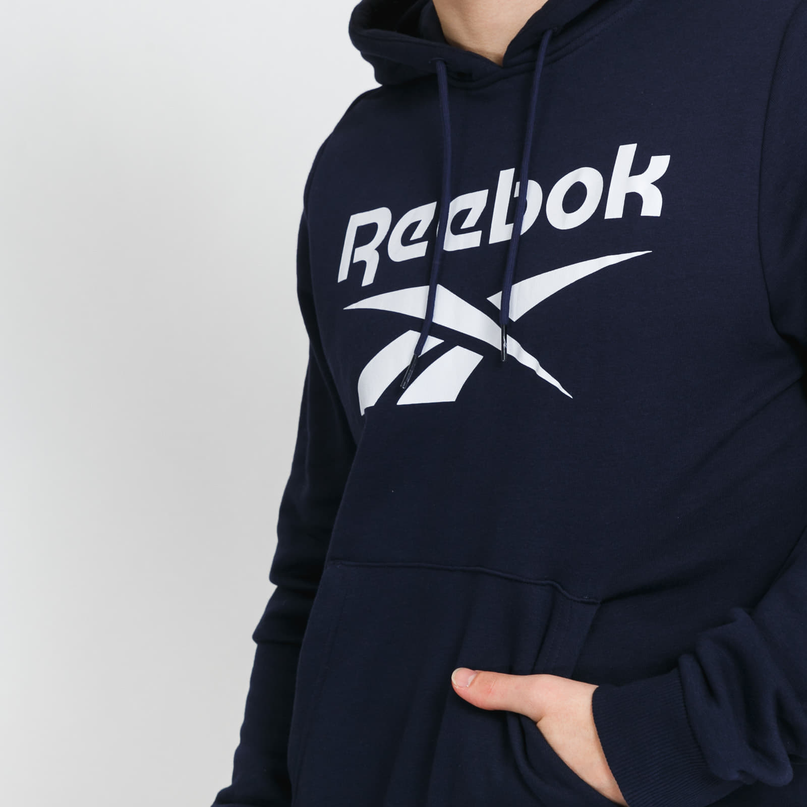 Kapucnis pulóverek és pulcsik Reebok RI FT OTH BL HOODIE Navy