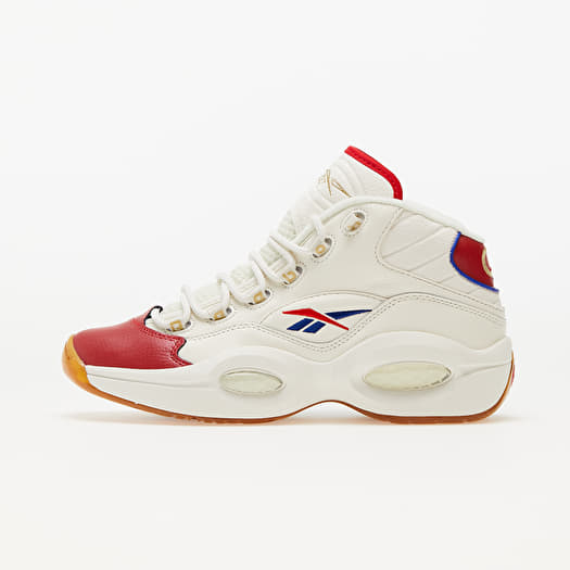 Men s shoes Reebok Question MID White Red Footshop