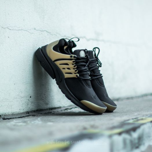 Men s shoes Nike Air Presto Essential Black Black Metallic Gold Footshop
