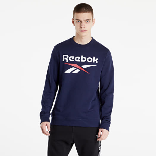 Reebok classic outlet sweatshirt mens white