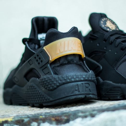 Nike huarache cheap schwarz gold
