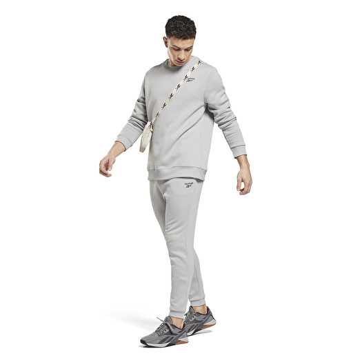 Reebok sweatpants silver deals