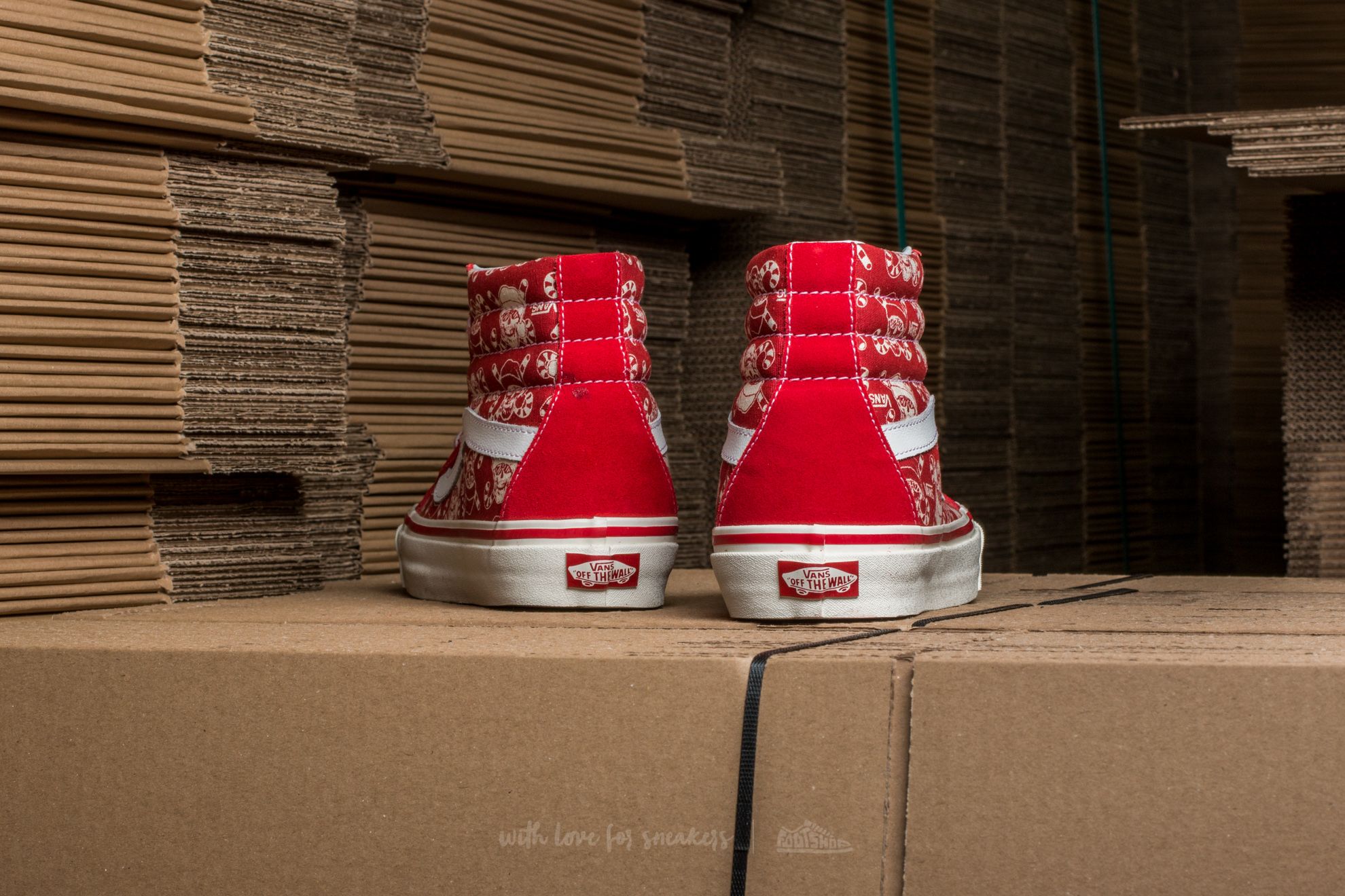 Ženski čevlji Vans SK8-HI 38 Reissue (50Th) Stv/ Pirate Santa/ Red