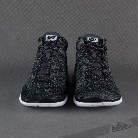 Chaussures Nike Free Flyknit Chukka Black Pure Platinum Footshop