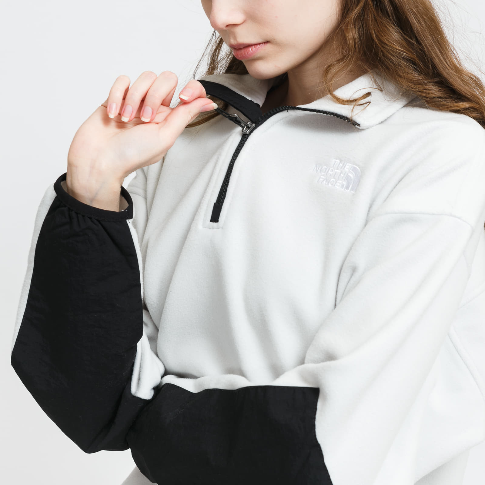 Puloverji   The North Face W Tka Kataka Quarter Zip Jacket Gray