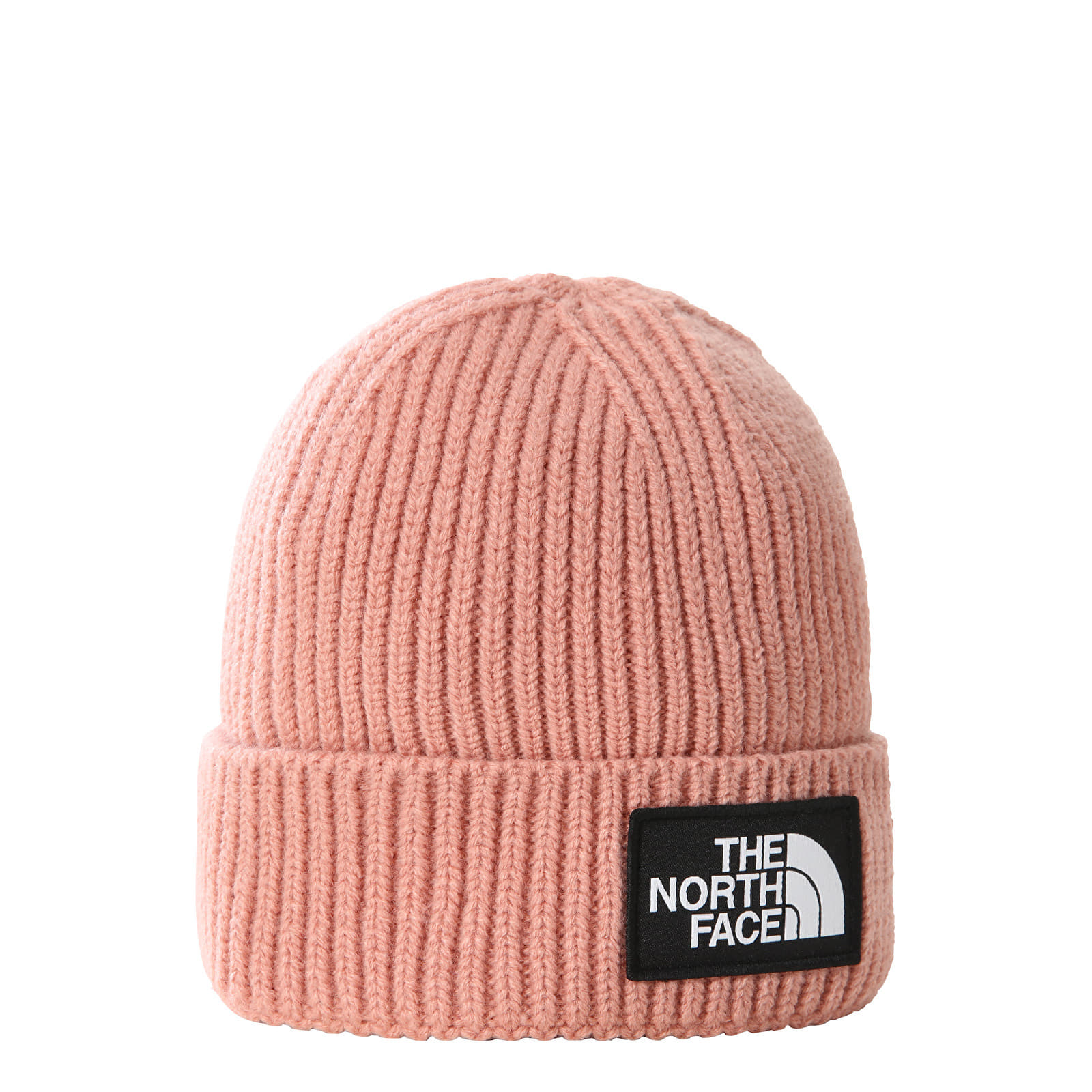 Hats The North Face Logo Box Cuff Beanie Pink