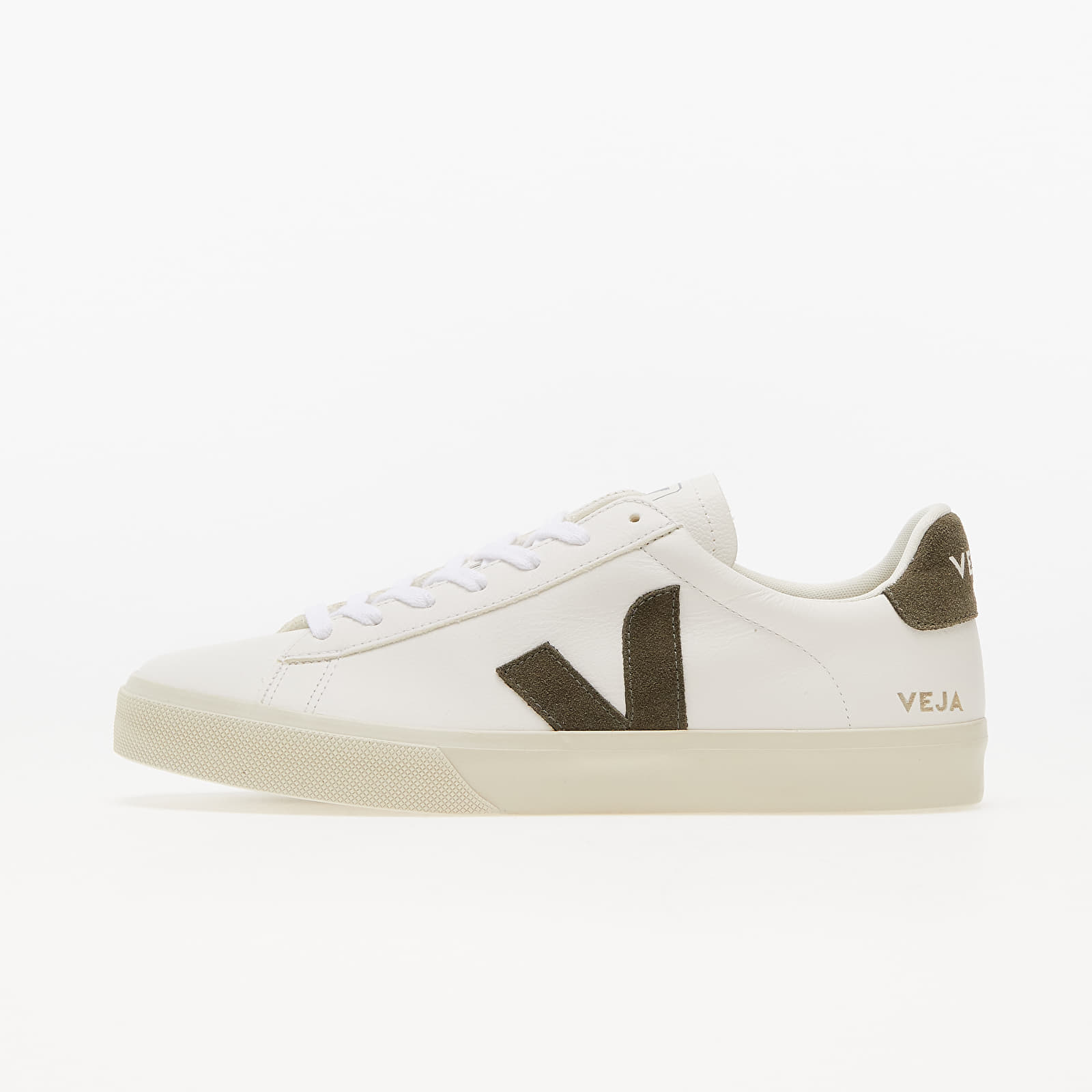 Veja - campo chromefree white/ kaki