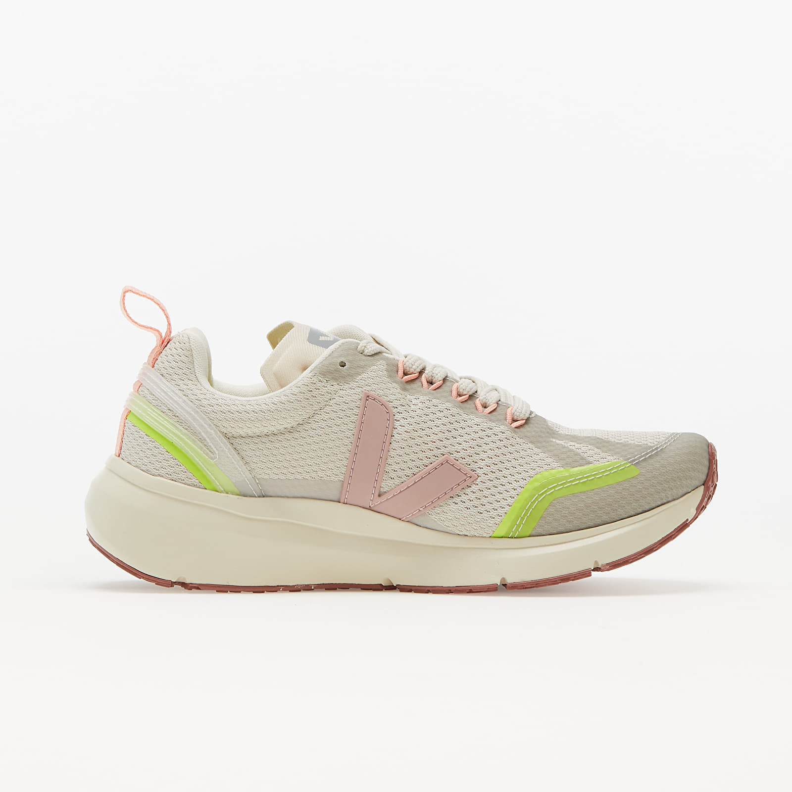 Sapatos de mulher Veja W Condor 2 Alveomesh Natural/Babe/Jaune