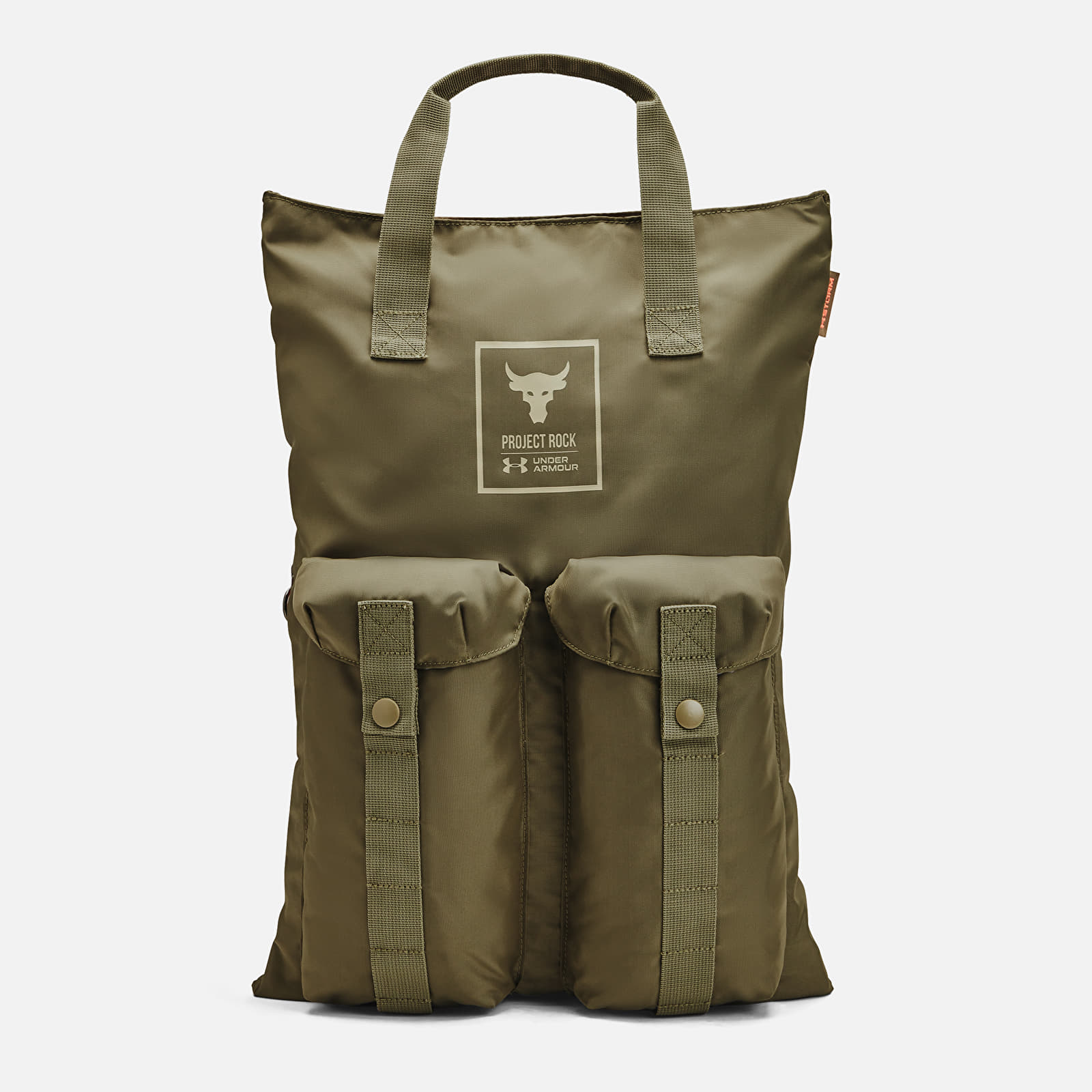Rucksäcke Under Armour Project Rock Gym Sack Tent / Tent / Khaki Gray