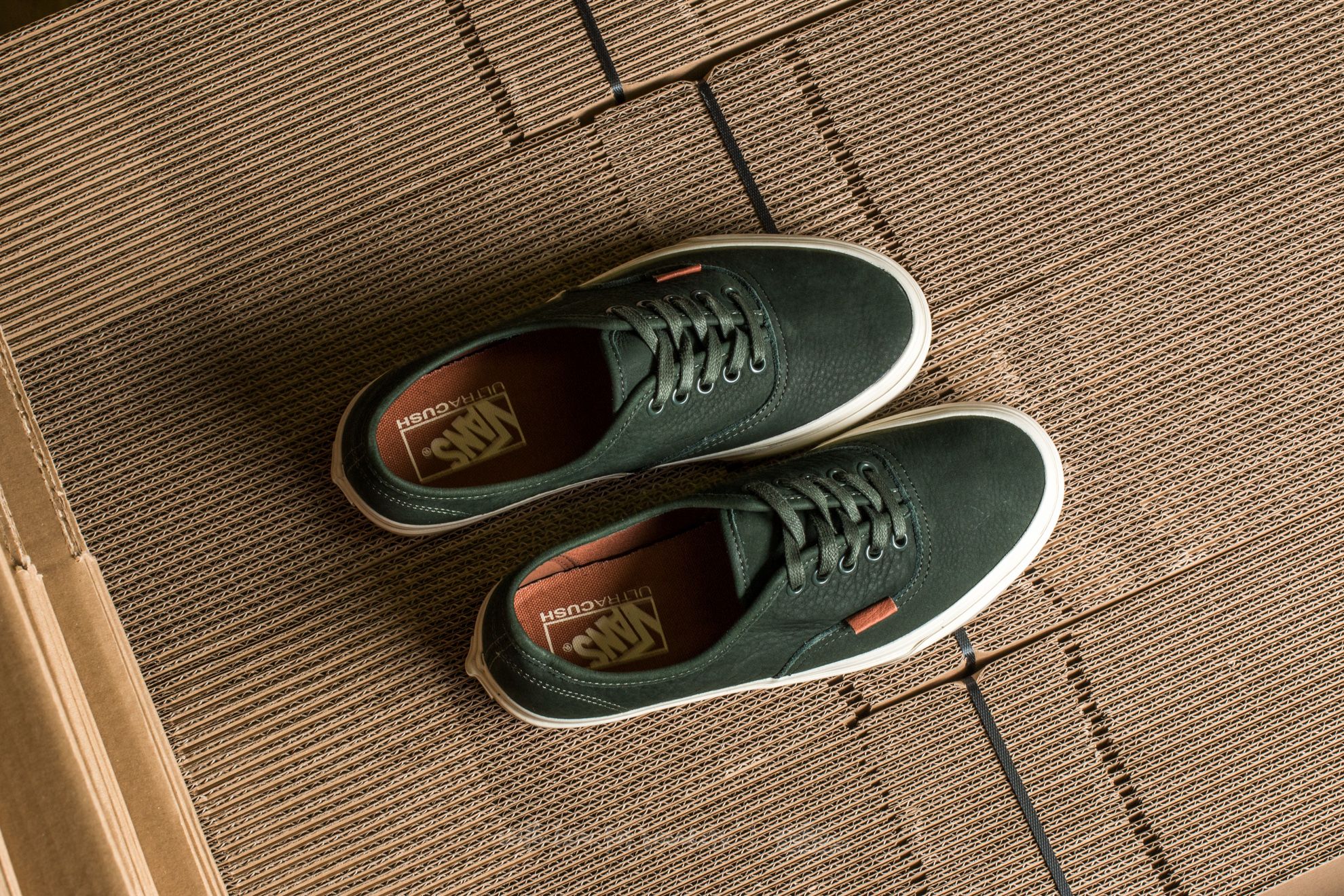 Vans ultracush green cheap