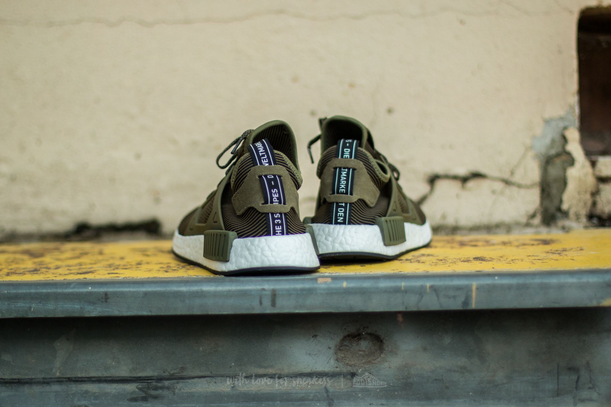 Pánské tenisky a boty adidas NMD_XR1 Primeknit Green