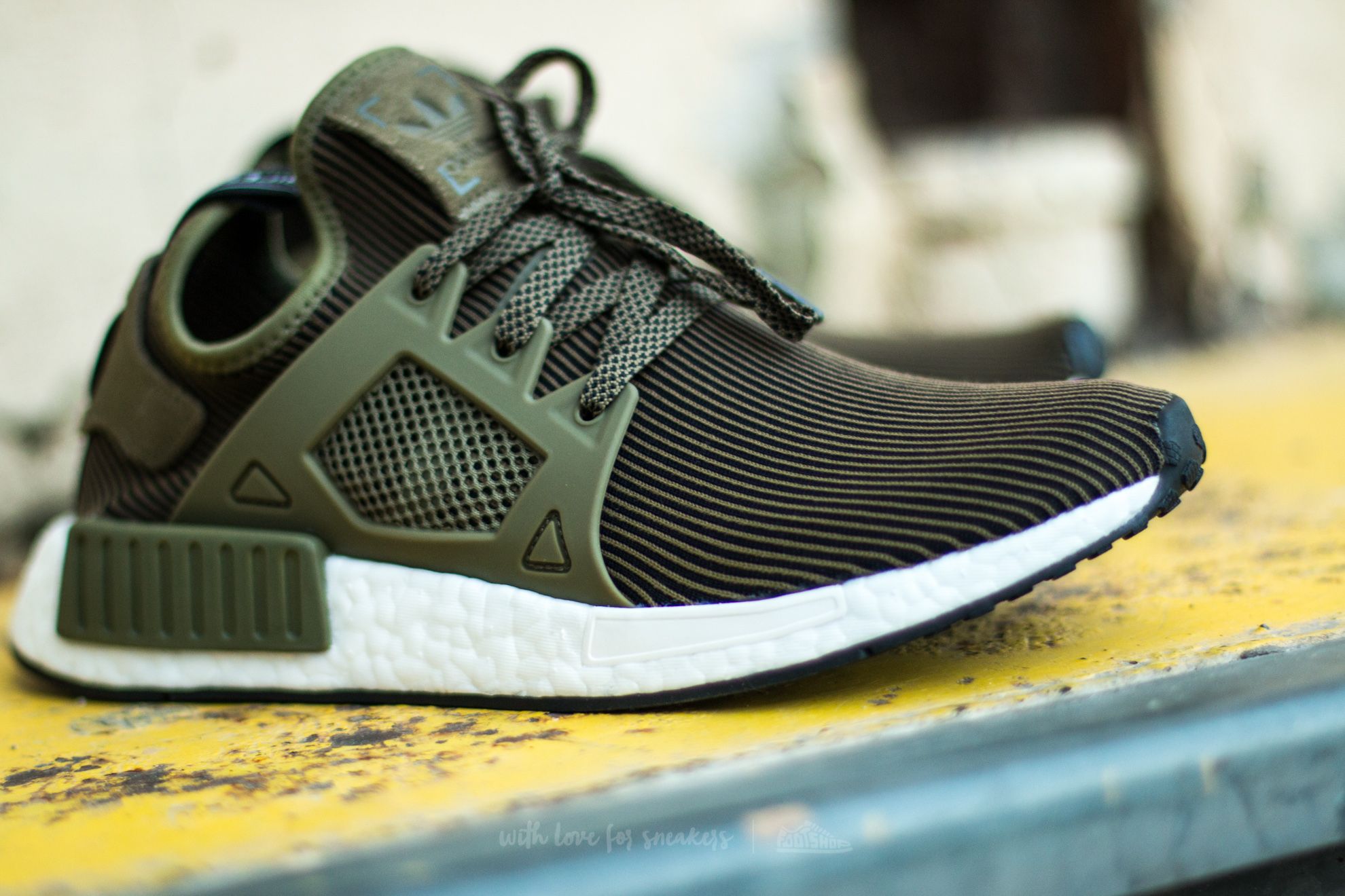 Pánské tenisky a boty adidas NMD_XR1 Primeknit Green