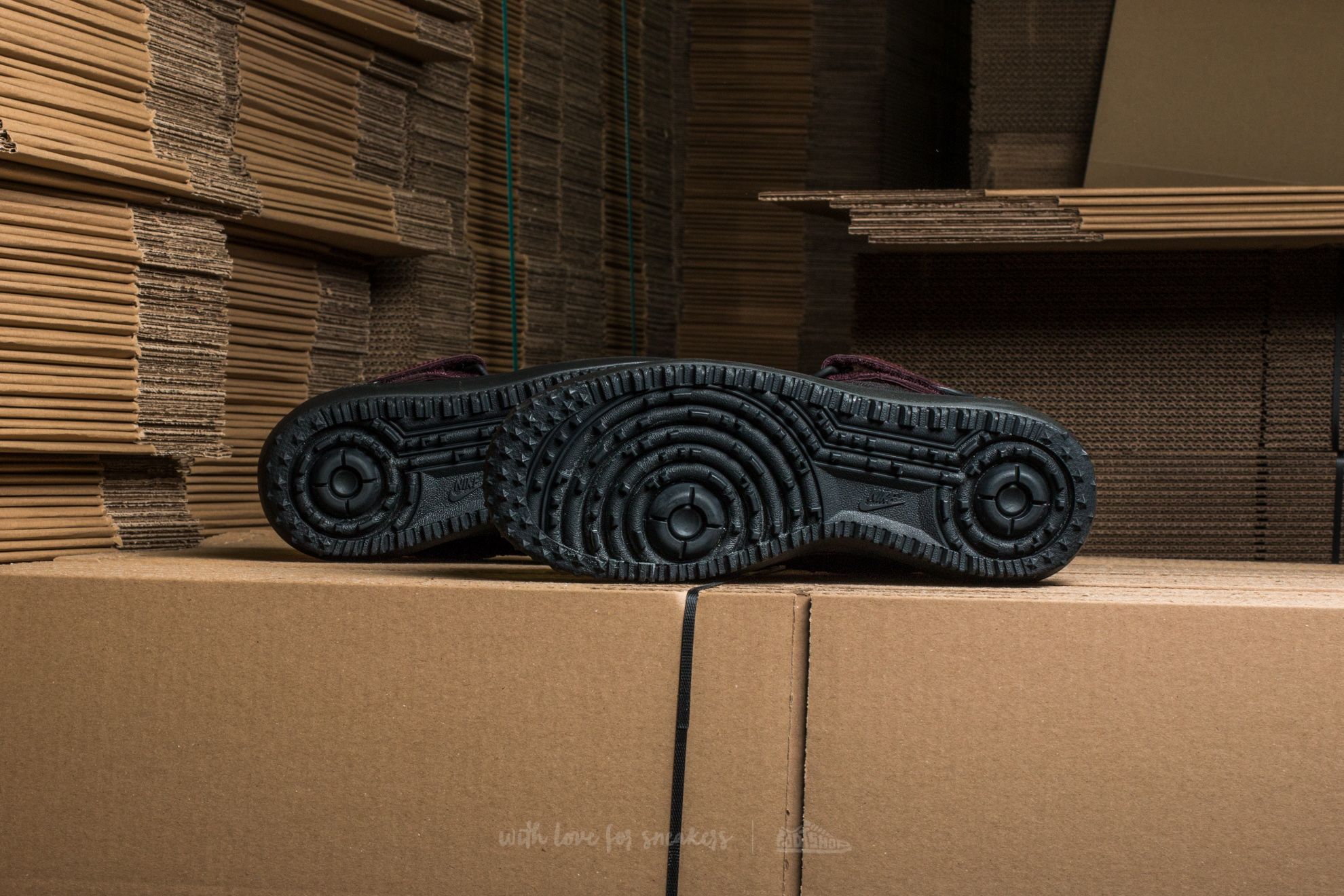 Pánské tenisky a boty Nike Lunar Force 1 Flyknit Workboot Deep Burgundy/ Black