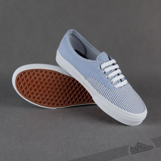 Vans authentic dress on sale blues true white