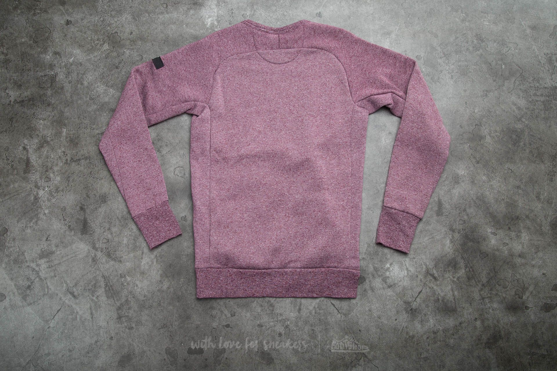 Sudaderas Jordan Icon Fleece Night Maroon/ Black