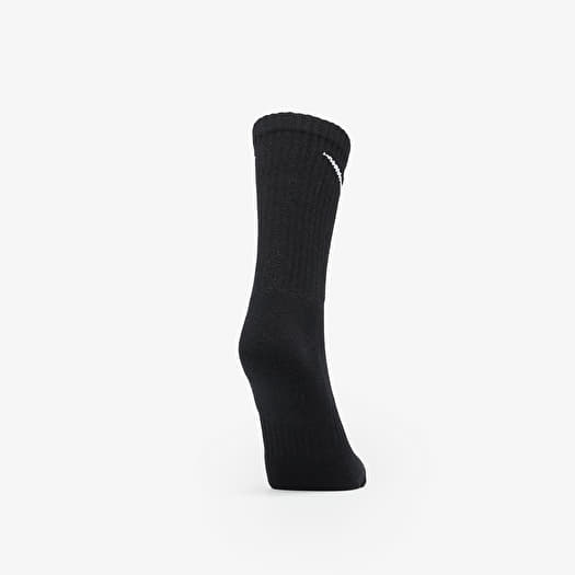 nike socks 6 pack black