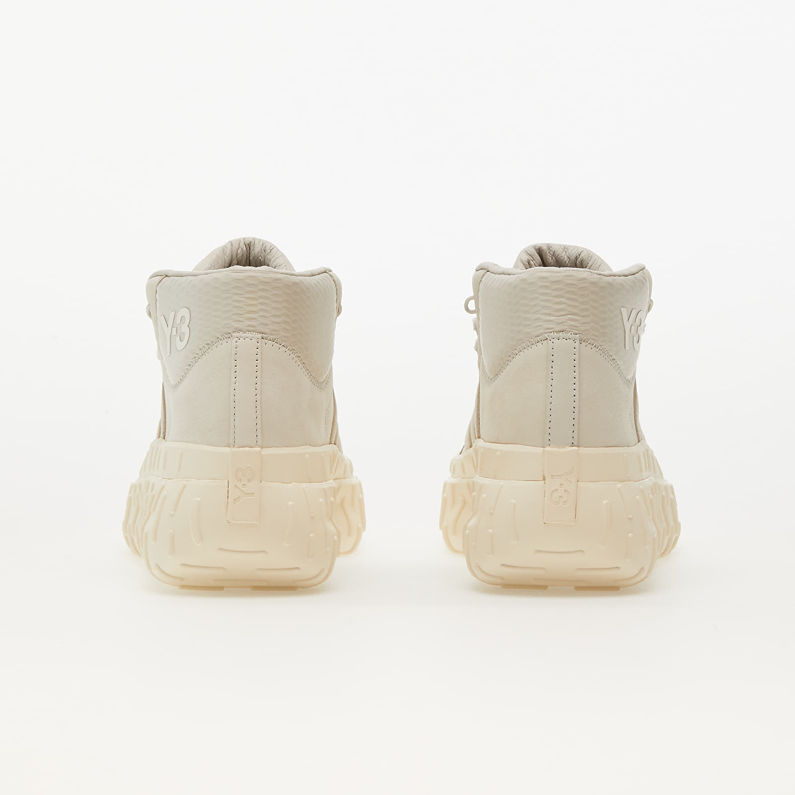 Încălțăminte și sneakerși pentru bărbați Y-3 GR.1P High Talc/ Clear Brown/ Cream White