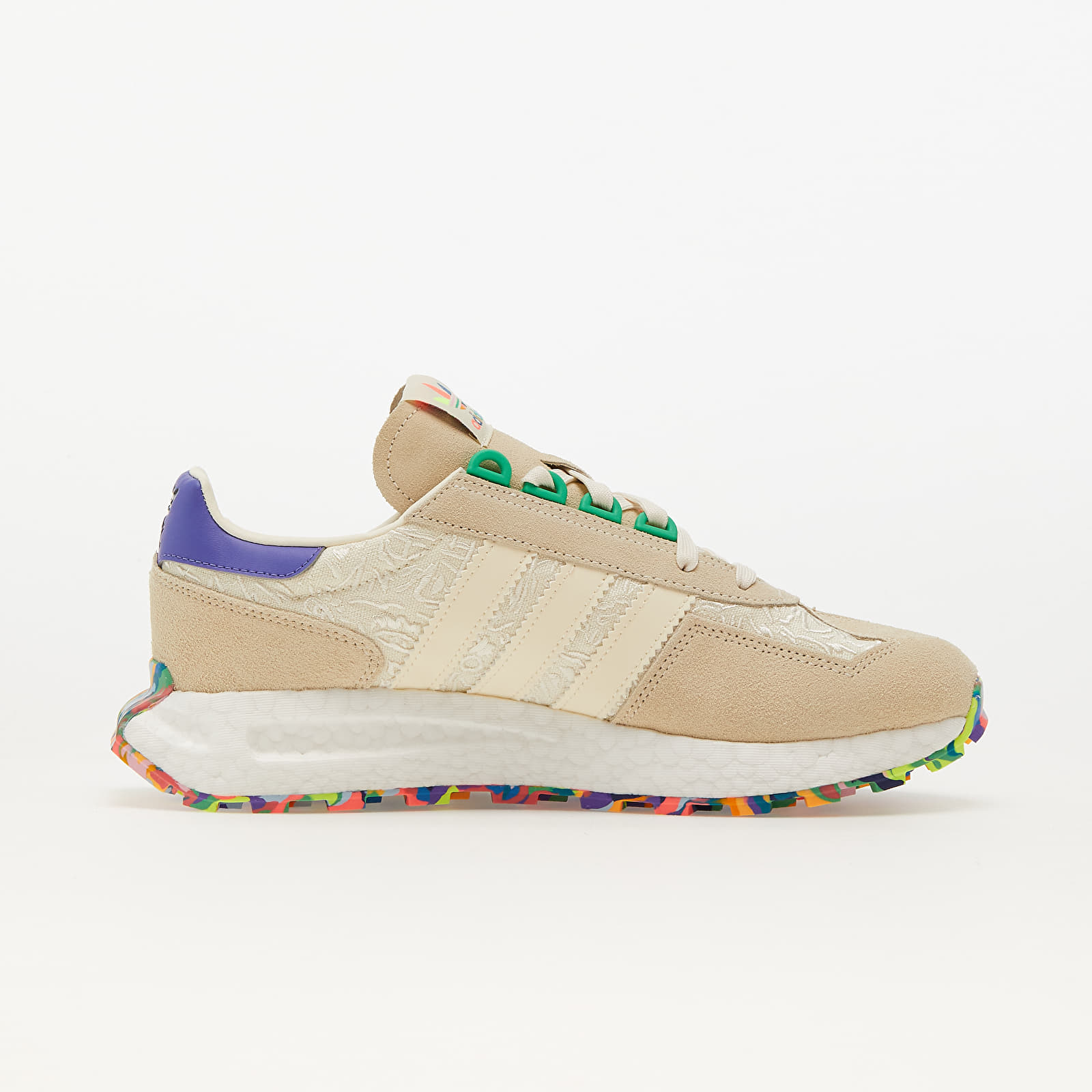 Scarpe uomo adidas Retropy E5 Pride Core White/ Core White/ Purple