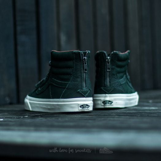 靴 VANS MEN SK8-HI ZIP WEAVE DX - LEATHER Vans Men Sk8-Hi Zip Weave DX - Leather black