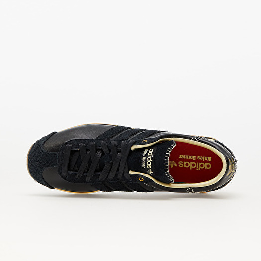 Men's shoes adidas Wales Bonner Country Core Black/ Core Black/ Easy Yellow  (GY1702) | Footshop