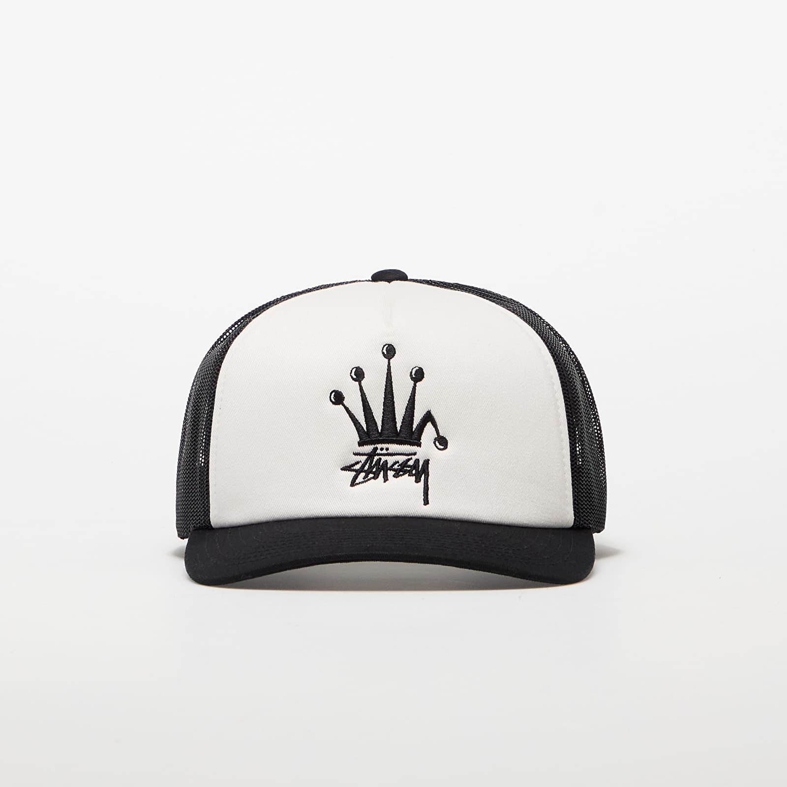 Caps Stüssy Crown Stock Trucker Cap Black | Footshop