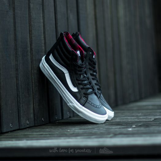 Vans Sk8 Hi Slim Zip Plaid Flannel