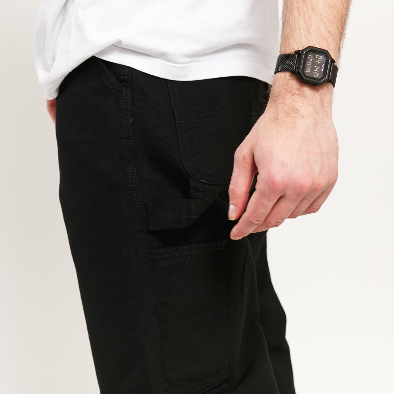 Bukser Carhartt WIP Single Knee Pant Black