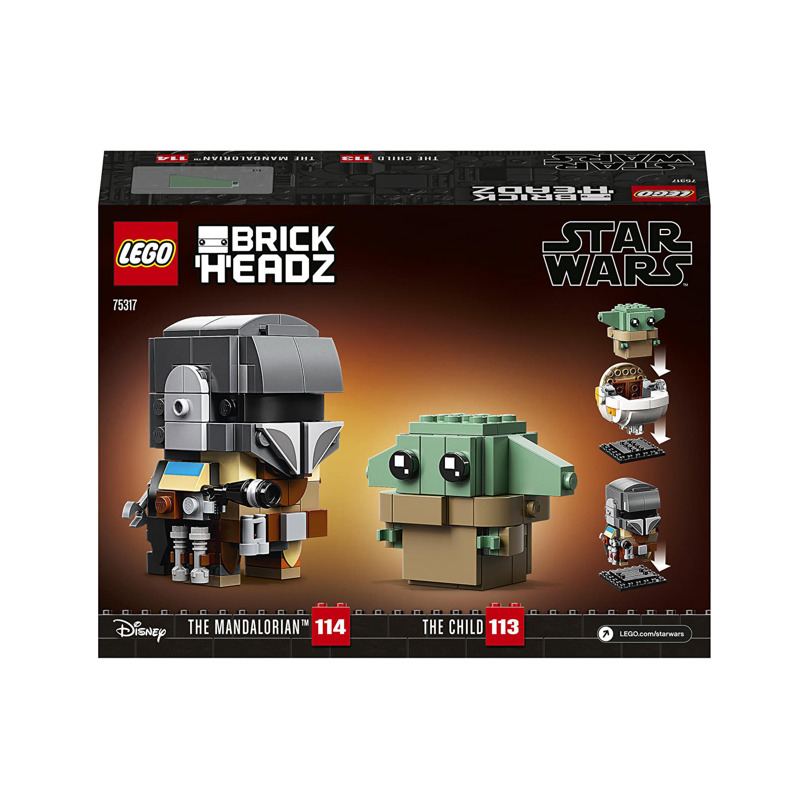 LEGO kits LEGO STAR WARS 75317 The Mandalorian The Child