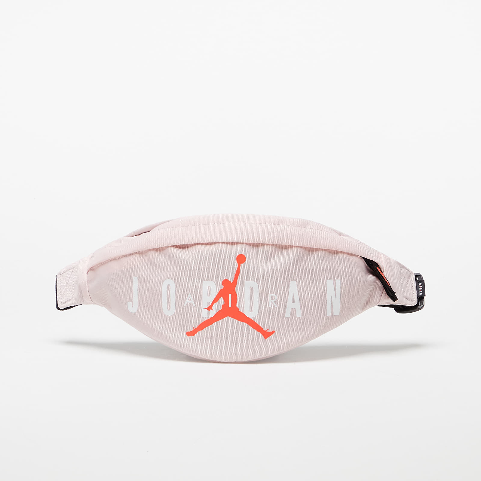 Bandolera rosa con logo de jacquard de Jordan