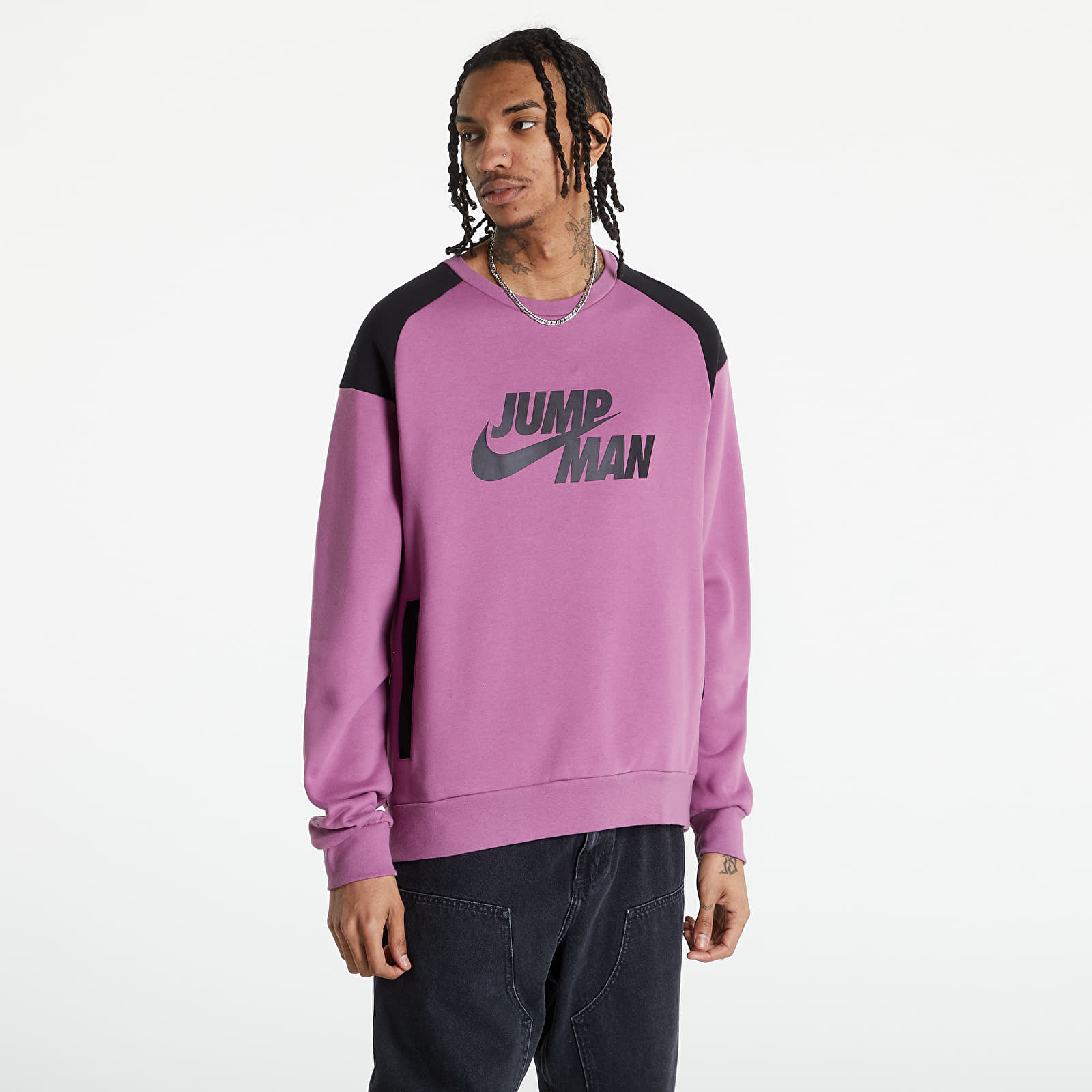 Jumpman store fleece crew