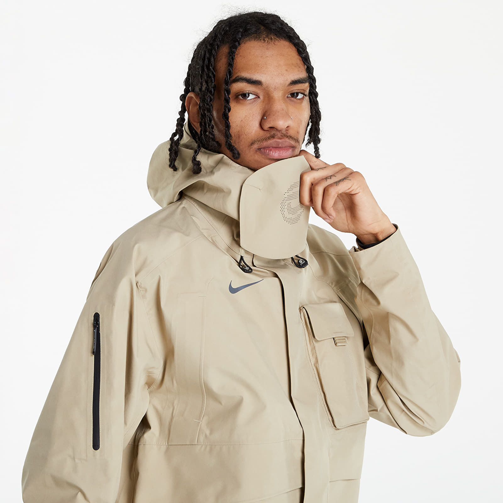 Jackets and Coats Nike x CACT.US CORP Men's GORE-TEX Jacket Beige | Footshop